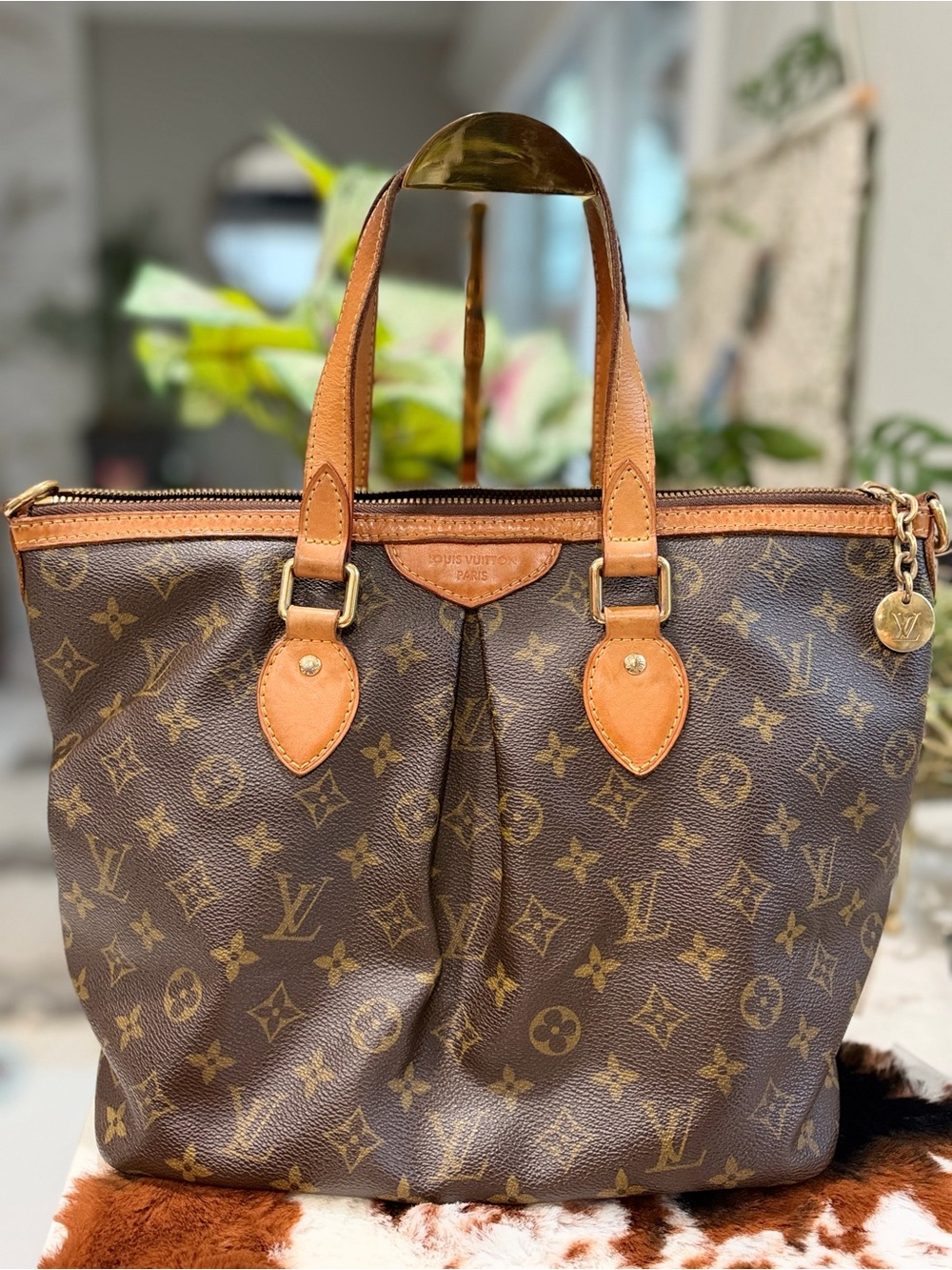 Louis Vuitton Monogram Palermo PM Tote Bag